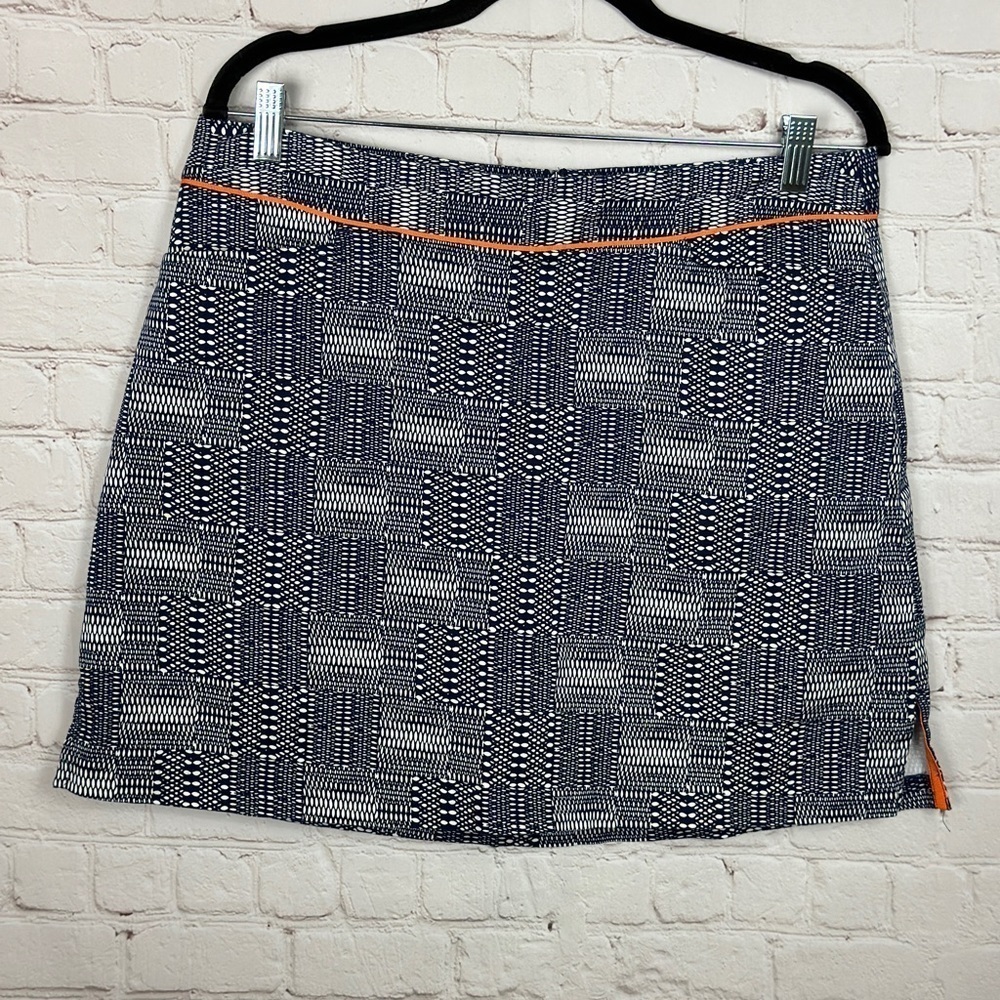 Lady Hagen Golf Tennis Skort SKirt Womens Back Zip Activewear Stretch sz 10, GUC